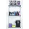 Triton Products Wall Mount Shelving Unit W/ 3 Steel Wire Shelves & Mounting Hardware, Gray, 33" W x 63" H 1799 - alternate 6